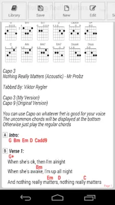 GuitarTapp ChordPro android App screenshot 14